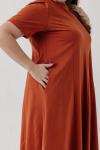 Платье  8978/01/Кирпичный