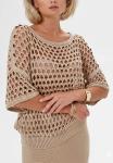 31217 Джемпер женский цвет бежевый