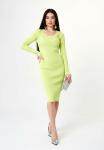 2423 Платье женское цвет лимонный