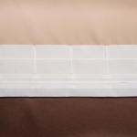 Штора блэкаут портьерная «Этель», 145?265 см, шоколадная