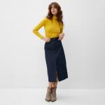 Водолазка женская MINAKU: Basic line, размер 42, цвет горчица