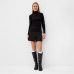 Водолазка женская MINAKU: Basic line размер 48, чёрная