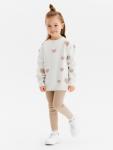Джемпер для девочки KAFTAN: Love, белый, размер 30 (98-104 см)