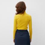 Водолазка женская MINAKU: Basic line, размер 42, цвет горчица