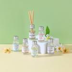 LADECOR Аромадиффузор с палочками, 10мл 6 ароматов зел.чай,лаванда,роза,ваниль,океан,корица