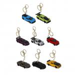 Брелок тм LADECOR "Машинка", пластик, металл, цвета в ассортименте
