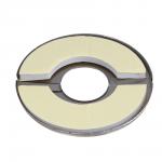 Отражатели для смесителей 2шт., d=24/69мм, составной самоклеящийся, нержавеющая сталь, хром