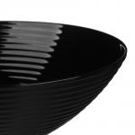 MILLIMI Бароло Салатник 24см черный опаловое стекло