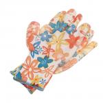 INBLOOM Набор садовых перчаток с нитрил.полуобливом, полиэстер, 3 пары, р.9, 23см, 31г, разноцветные