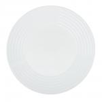 MILLIMI Бароло Тарелка обеденная 24см белая опаловое стекло
