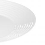 MILLIMI Бароло Тарелка подстановочная 26,6см белая опаловое стекло
