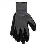 INBLOOM Перчатки с морщинистым латексным полуобливом р.10, 25см, полиэстер, 55г