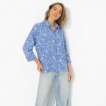 Блуза , освежающая образ, Твой личный тренд (небесная)