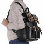 Рюкзак 18297-2 black Polina&Eiterou