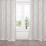 Шторы для гостиной с подхватом Эстетик