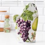 Варежка - прихватка «Этель. Фруктовый сад», 20?27 см, 100% хлопок, ватин 250 г/м?