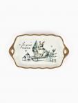 Блюдо новогоднее «Зимней сказки», 23?13?2.5 см, ручная работа