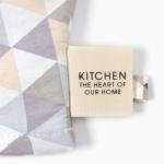 Варежка - прихватка «Этель. Треугольники», 20?28 см, сатин 110 г/м?