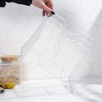 Держатель для крышек и разделочных досок Доляна, 26?16?22 см, белый