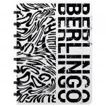 Бизнес-тетрадь А5+, 80л., Berlingo Monochrome, клетка, на кольцах, с возм. замены блока, 80г/м2, пластик. обложка 700мкм, линейка-закладка, RNt_02S01