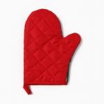 Варежка - прихватка Beauty, 20?27 см, изумрудная