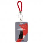 Бейдж вертикальный MESHU Take it easy, 110*70мм, петля с карабином, 2D печать, опп пакет, европодвес, MS_65638