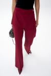 Брюки Агния (бордовый)