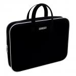 Папка текстильная на молнии ErichKrause с ручками Black, A4+