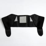 Аппликатор на плечи, согревающий, турмалиновый, цвет чёрный