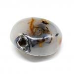 Агат дендритовый с жеодовым образованием 58*48*34мм, 135г