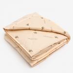 Одеяло 1.5 сп. «Этель. Верблюжья шерсть» 140?205 см, тик, 300 г/м?