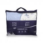 Одеяло "Fine Line" 140х205 с кантом, коллекция "Прованс", дизайн "Флокс", лебяжий пух, перкаль