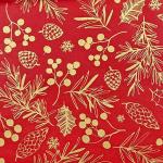 Набор ErichKrause Decor 4 листа упаковочной бумаги тишью Плоды леса 50х70см