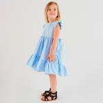 Платье для девочки KAFTAN: Princess, голубое, рост 122-128 см