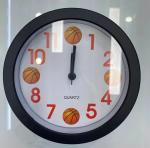 Будильник Баскетбол 12*4см черный