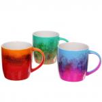 Кружка керамическая 330мл Краски, микс цветов, цветная