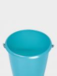 Ведро с крышкой «Соло», 7 л, перламутровое бирюзовое