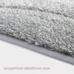 Коврик Доляна Waves, 43?61 см, серый