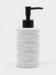 Дозатор для жидкого мыла «Волны», белый
