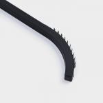 Плечики - вешалки для одежды LaDо?m, софт тач, 41.5?21.5?1.1 см, 3 шт., антискользящее покрытие