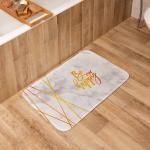 Коврик для ванной «Этель» Be happy, 80?50 см, велюр