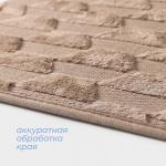 Коврик для ванной и туалета SAVANNA «Стоун», 40?60 см, бежевый