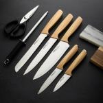 SATOSHI Анбон Набор ножей кухонных 8пр, вращающаяся подставка