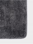 Коврик Savanna, 40?60 см, ворс 2 см, микрофибра, тёмно-серый