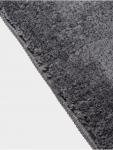 Коврик Savanna, 40?60 см, ворс 2 см, микрофибра, тёмно-серый