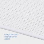 Коврик для ванной и туалета SAVANNA, полиэстер, 80?50 см, молочный