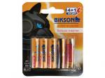 Батарейка BIKSON LR6-5BL, 1,5V, АА, 5шт, блистер, LR6, арт. BN0535-LR6-5BL (цена за 1 шт.)
