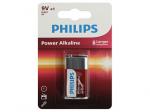 Батарейка "PHILIPS" 6LR61Р-1BL/51 "крона" POWER (1/12/24/6240)