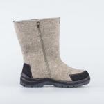 серый сапоги мужская Войлок