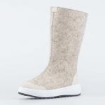 бежевый сапоги женская Войлок